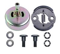 ZAPYVET Square and Round Holes 9t Clutch Drum Kit Gx31 Gx35 1.3hp Small Engine Brush Cutter Grass Trimmer Parts Lawn Mower Clutch Kit