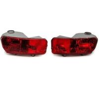 ZAPYVET Tail Lights Left Right Rear Bumper Reflector Rear Fog Light Fog Lamp, for CRV 2015 2016 2017 RM1 RM2 RM3 RM4 Foglight No Bulb Tail Lamp(Only L side) Car Rear Bumper Tail Light(BLACK Left and r