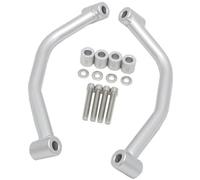 ZAPYVET TENERE 700, Motorcycle Accessories Passenger Rear Grab Handle CNC Seat Hand Handle Grab Bar Rail Motorcycle Rear Grab Bar(Silver)