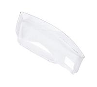 ZAPYVET Transparent Dust Proof Headlights Glass Lamp Shade Front Headlights Shell Lamp Cover Masks, A6 C5 2003-2005 Fog Light Trim(Black)