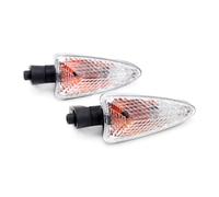 ZAPYVET Turn Signal Light Fit For Aprilia NA 850 GT Mana SL 750 Shiver GT SMV 750 Dorsoduro Front Rear Indicator Lamp Motorcycle Accessories Motorcycle Turn Signal Light(Clear 21mm)
