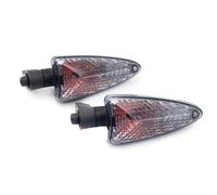 ZAPYVET Turn Signal Lights, for BMW, for S1000RR F800 GS/GT/R/S/ST F600GS F700GS C600, Sport Motorcycle Accessories Front/Rear Indicator Lamp Motorcycle Turn Signal Light(Smoke 21mm)