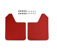 ZAPYVET Universal Red Racing Mud Flaps Splash Guards Mudguards, for Peugeot, for Fiat, for Citroen, for VW, for, for Ford, for Renault, Car Van Pickup Car Mud Flaps