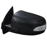 ZAPYVET Vehicle Exterior Mirrors, for Ford, for Everest 2015-2022 Side with Electric Adjustment Folding Turn Signal Function Side View Mirror(BLACK 7 Wires Black Left Passenger Side)