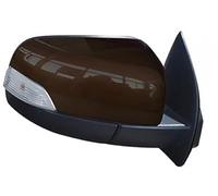 ZAPYVET Vehicle Exterior Mirrors, for Ford, for Everest 2015-2022 Side with Electric Adjustment Folding Turn Signal Function Side View Mirror(BLACK 7 Wires Brown Right Driver Side)