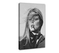 ZAQMKOL Model Star Brigitte Bardot Poster (2) Canvas Poster Bedroom Decor Landscape Office Room Decor Gift 12x18inch(30x45cm)