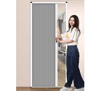 ZAQYCM 240 220 215 203 200 CM Tall Folding Concertina Door, 100 93 90 83 80 73 70 63 60 CM Wide Invisible Sliding Door Kit, Custom Size Doors Internal House(H 203cm,W 100cm)