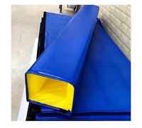 ZAQYCM 6ft Tall Padded Pole Covers for Metal Poles/Outdoor Post and Column, Customisable Foam Square Pillars Padding for Playground/Basement/Basketball Court(Blue,11.5"X11.5"(29X29CM))