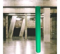 ZAQYCM Basement Round Pole Padded Covers 6ft Tall, Customizable Garage Pole Padding Wrap Around with Self Adhesive Fasteners, Outdoor Column Protector Anti-collision Pad(Green,Dia 7 1/2 Inch)