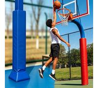 ZAQYCM Beach Volleyball Court Safety Pole Pads for Player Protection, Customisable Round/Square Post Padding Wrap Around for Outdoor Awning/Playground/Basement/Garage Columns