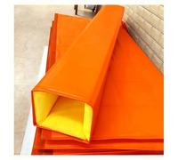 ZAQYCM Foam Padded Mat for Metal Pole/Garage Pillars/Parking Lot, Basement Pole Wraps Column Cover 7ft Tall, All-Weather Wrap Around Basketballs Hoop Protector(Orange,11.5"X11.5"(29X29CM))
