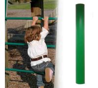 ZAQYCM Green Playground Pole Padding 150cm Tall, All-weather Round Basketball Pole Wrap Around for Kids Player Protection, Commercial Gym Pole Safety Pads(Th 50mm,Dia 120 MM)