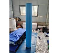 ZAQYCM Safety Pad for Round Pole Blue Green Gray Red Orange White Yellow, Column Cover Pole Wrap for Basement/Party/Porch/Indoor Outdoor, Portable Basketball Hoop Padding(Blue,Dia 2 Inch)