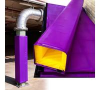 ZAQYCM Square Pole Padding Safety Post Pads Purple, 7ft 5foot 3feet Outdoor Playground Basketball Pole Wrap Around, All-weather Impact Protection for Sports Poles(H 5ft,4x4 Inch)