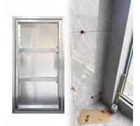 ZAQYCM Touch Latch Tile Access Panel for Walls - Drywall/Plumbing/Building HVAC System Cover Plate, Flush Mount Metal Crawl Space Door for Home Garage Basement & Attic(WxH 40x125cm)