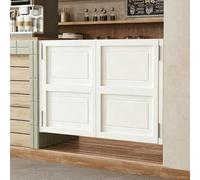 ZAQYCM Two Way Open Fence Partition Doors, Dual Swing Interior Cafe Saloon Pub Bar Partition Door, Swinging Western Cowboy Door for Restaurant Kitchen/Pantry(34x36in(86x90cm))