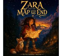 Zara and the Map with No End: A girl discovers a living map and realizes someone very dangerous wants it back. Whit coloring illustrations (Zara Adventures)