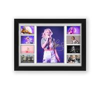 Zara Larsson Signed Poster Print - Limited Edition Autograph Fan Gift - Collectible Memorabilia Merchandise (Unframed A4 (30x21cm))