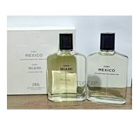 Zara MEXICO & Zara MIAMI Perfume Duo Set 2 x 100 ml) Men 2x3.38 Oz