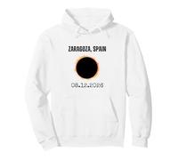 Zaragoza Spain 08.12.2026 solar eclipse Pullover Hoodie