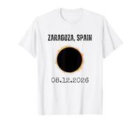 Zaragoza Spain 08.12.2026 Solar Eclipse T-Shirt