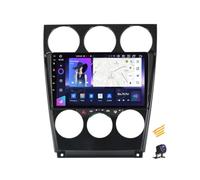 ZARAPLUS Android 13 Car Radio MP5 Player with GPS Navigation 9 inch Touchscreen for Mazda 6 2004~2015 Car Stereo Support 4G/FM/DSP/Carplay/Android Auto/Steering Wheel Controls,NF3