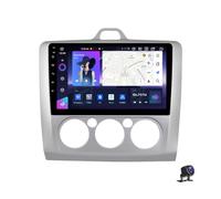 ZARAPLUS Android 13 Car Stereo 9 Inch Touchscreen Radio for Ford Focus 2 2004~2011 MP5 Player with Navigation Support 4G/WIFI/FM/SWC/DSP/Android Auto/Carplay,A,NF4