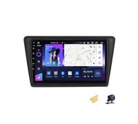 ZARAPLUS Android 13 Car Stereo Double Din Radio 9 Inch Touchscreen for Skoda Rapid 2013~2017 Multimedia Player Support Navigation/Android Auto/Carplay/Steering Wheel Controls,NF4