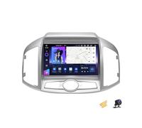 ZARAPLUS Android 14 Car Radio MP5 Player with GPS Navigation 9 inch Touchscreen for Chevy Captiva 2012~2017 Car Stereo Support 4G/FM/DSP/Carplay/Android Auto/Steering Wheel Controls,NF7