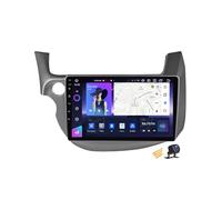 ZARAPLUS Android 14 Car Radio MP5 Player with Navigation 9 Inch Touchscreen Compatible with Honda Jazz 2007~2014 Car Stereo Support 4G/FM/DSP/Carplay/Android Auto/Steering Wheel Controls,NF6