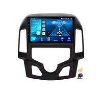 ZARAPLUS Android 14 Car Stereo 9 Inch Touchscreen Multimedia Radio Compatible with Hyundai i30 2007~2012 with Reversing Camera/Steering Wheel Control/4G/FM RDS/DSP/Android Auto/Carplay,A,NF1