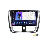 ZARAPLUS Android 14 Car Stereo 9 Inch Touchscreen Multimedia Radio Compatible with Toyota Vios 2016~2018 with Reversing Camera/Steering Wheel Control/4G/FM RDS/DSP/Android Auto/Carplay,NF5