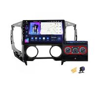 ZARAPLUS Android 14 Car Stereo 9 Inch Touchscreen Multimedia Radio for Mitsubishi L200 2015~2019 with AHD Reversing Camera/Steering Wheel Control/4G/FM RDS/DSP/Android Auto/Carplay,A,NF7