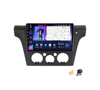 ZARAPLUS Android 14 Car Stereo 9 Inch Touchscreen Multimedia Radio for Mitsubishi Outlander 2001~2005 with AHD Reversing Camera/Steering Wheel Control/4G/FM RDS/DSP/Android Auto/Carplay,NF4