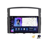 ZARAPLUS Android 14 Car Stereo 9 Inch Touchscreen Multimedia Radio for Mitsubishi Pajero 2006~2014 with AHD Reversing Camera/Steering Wheel Control/4G/FM RDS/DSP/Android Auto/Carplay,NF5