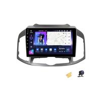 ZARAPLUS Car Stereo Double Din Android 14 Radio 10 Inch Touchscreen for Chevy Captiva 2012~2017 Multimedia Player Support Navigation/Android Auto/Carplay/Steering Wheel Controls,NF3