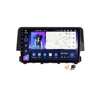 ZARAPLUS Car Stereo Double Din Android 14 Radio 9 Inch Touchscreen Compatible with Honda Civic 2015~2020 Multimedia Player Support Navigation/Android Auto/Carplay/Steering Wheel Controls,NF4