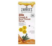 Zarbee's Adult Cough And Sore Throat Syrup 150ml