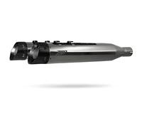 Zard Harley Davidson Flhrxs 1868 Abs 2025/flhx 1923 Abs 25-26 Zhd048s10sar-cb Homologated Slip On Muffler Silver