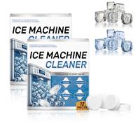 zardlect Ice Machine Cleaner Maker Descaler - 24 Clean Tablets Compatible with Opal,Frigidaire, Nickel Safe Scale Remover for Countertop, Nugget Ice Makers