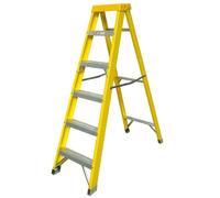 Zarges Fibreglass Swingback Step Ladder 6