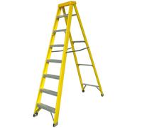Zarges Fibreglass Swingback Step Ladder 8