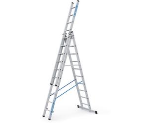 Zarges 3 Section Skymaster Combination Ladder 10 Rung Ref 41540