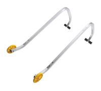 Zarges 40970 Roof Hooks with Wheels (1 pair)