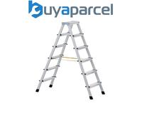 Zarges Anodised Double Sided Step Ladder 5