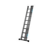 Zarges 413826 Everest D-Rung Extension Ladder 3-Part 3 X 8 Zar413826