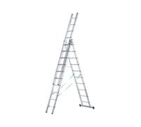 Zarges 41539 Skymaster Trade Combination Ladder 3-Part 3 X 9 Rungs Zar41539