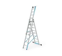Zarges 41578 Skymaster Plus X Combination Ladder 3-Part 3 X 8 Rungs