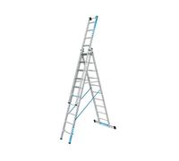 Zarges 41579 Skymaster Plus X Combination Ladder 3-Part 3 X 10 Rungs