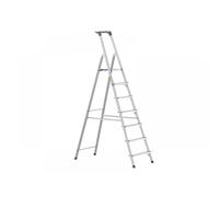 Zarges Anodised 5 Tread Stepladder Z200, One Side